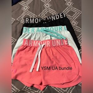 Youth small Under Armour shorts bundle
